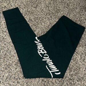 Jungle Boys Leggings with White Script on Left Leg